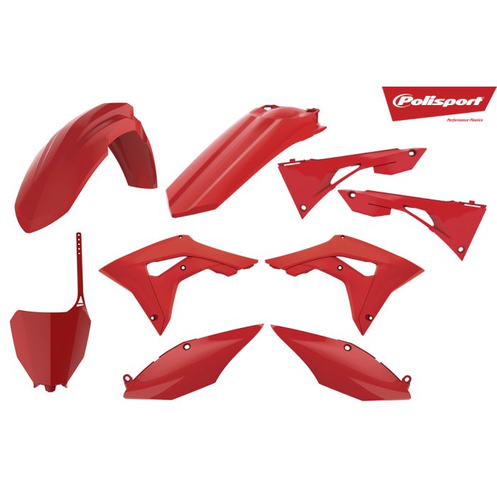 Polisport Plastic Kit CRF450R/X 17-.. Red CR04