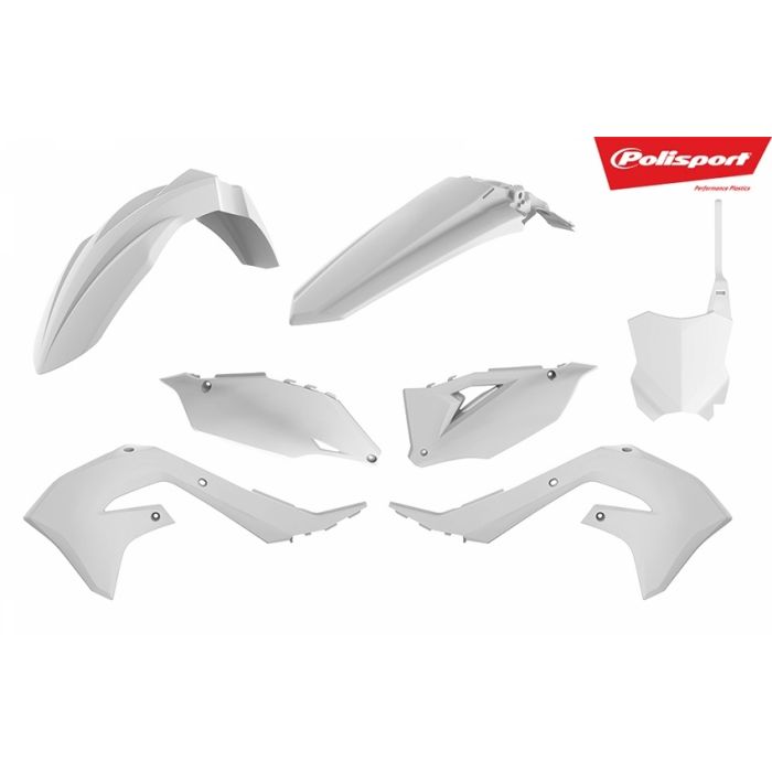 Polisport Plastic Kit KX450F 19-.. White