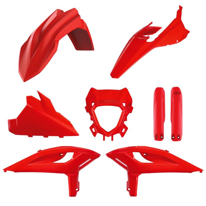 Polisport Full Plastic Kit Beta RR 2T/4T 25-.. OEM26 Red