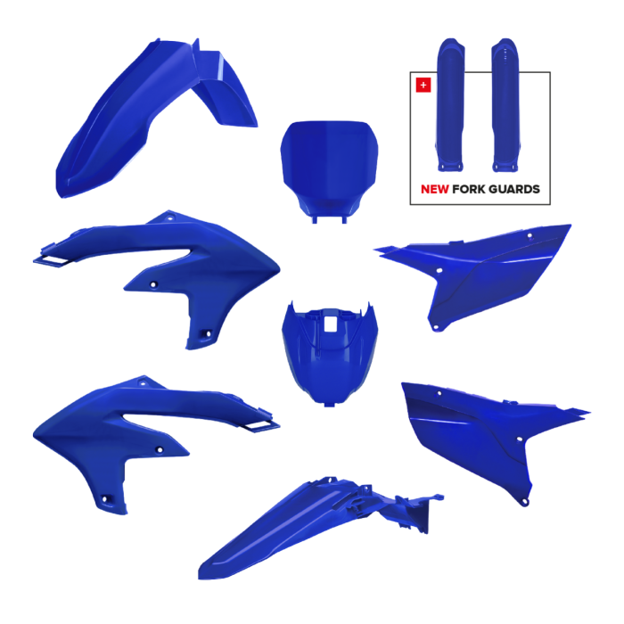 Polisport Full Plastic Kit YZ450F 23-25 YZ250F 24- Full Blue