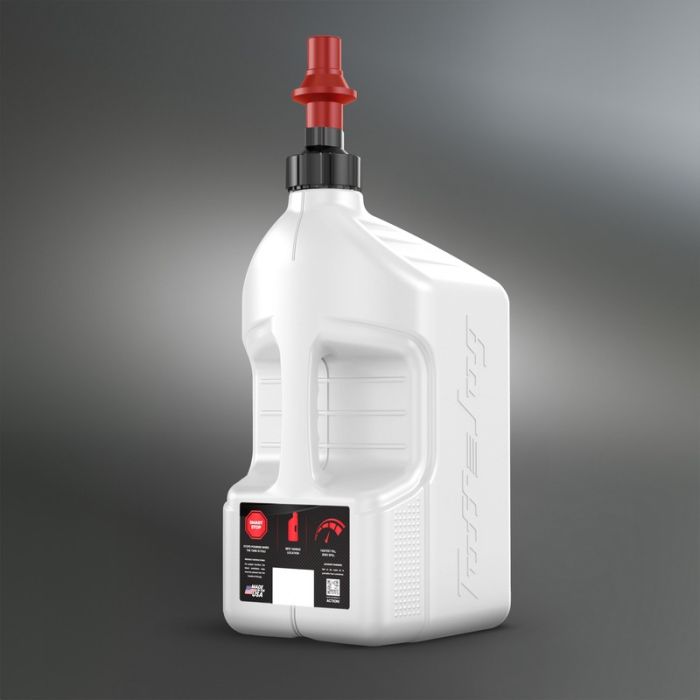 Tuff Jug 20L White w/ Red Ripper Cap