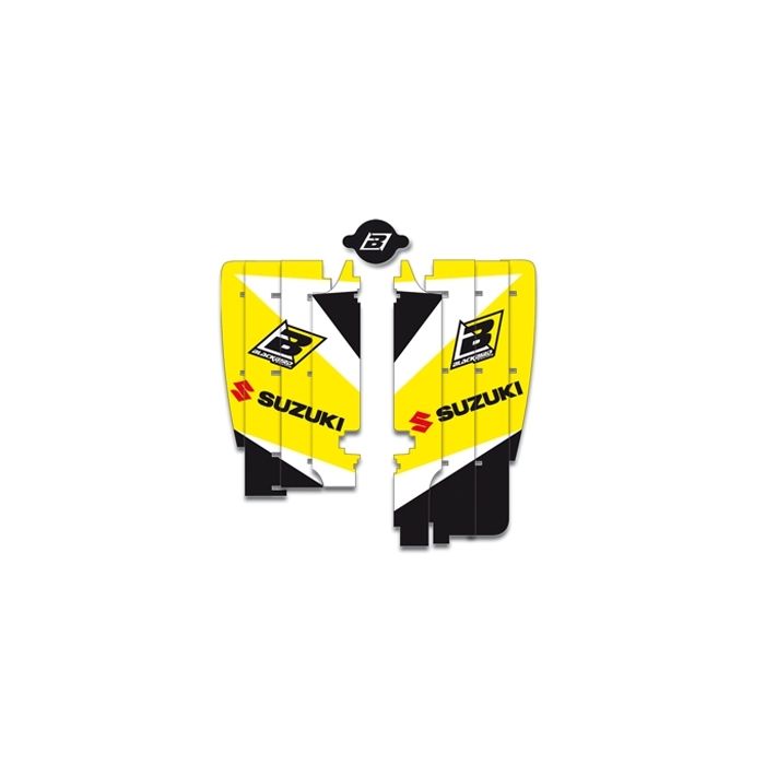 Blackbird Stickers for Radiator Louvers RMZ450 08-..