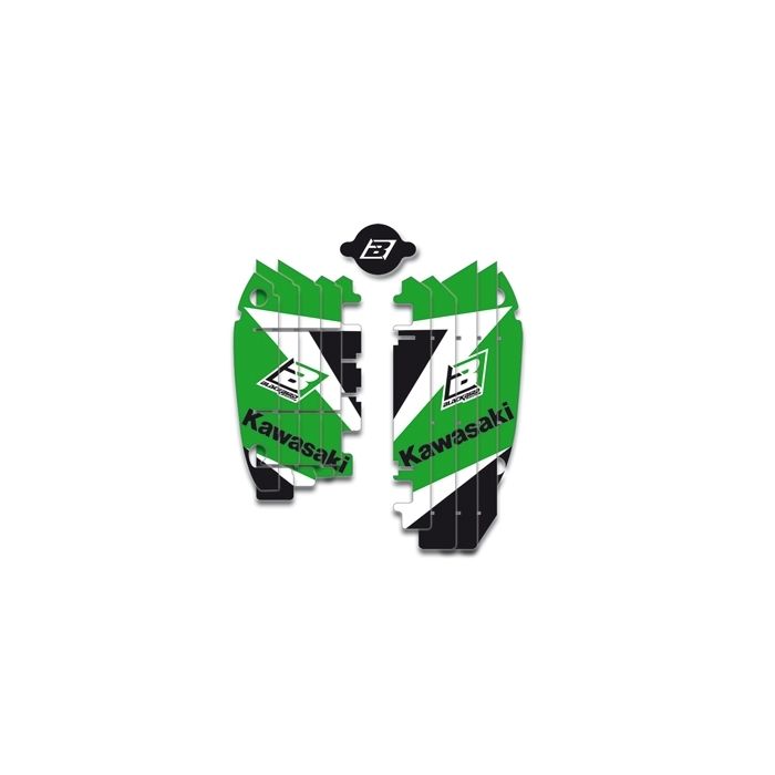 Blackbird Stickers for Radiator Louvers KXF450 09-15 