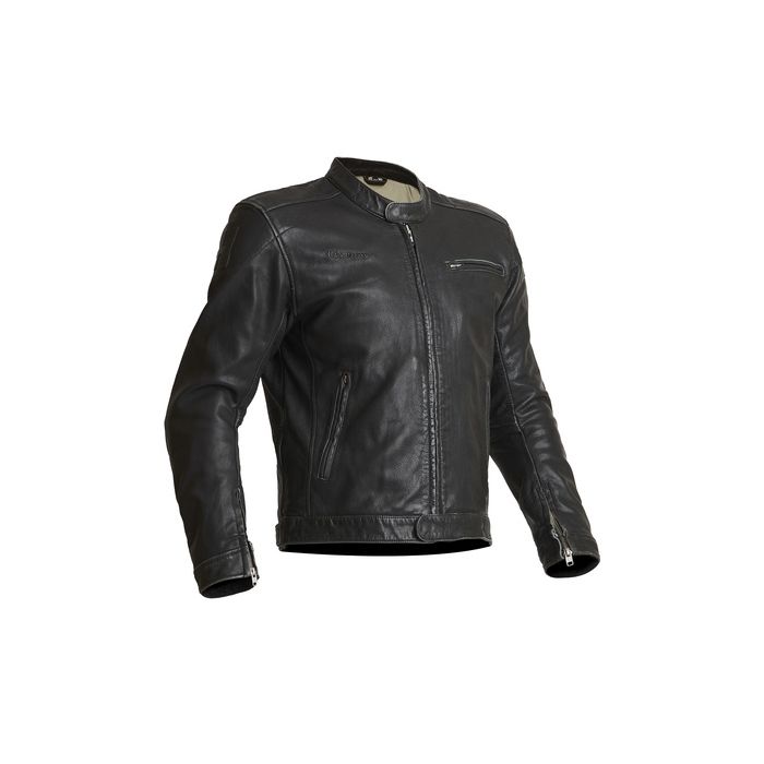 Halvarssons Leather Jacket Idre Black