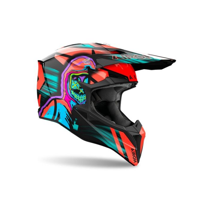 Airoh Helmet Wraaap Cyber orange