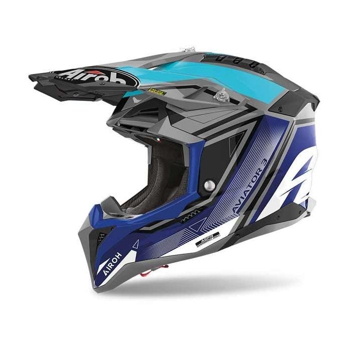 Airoh Helmet Aviator 3 League Blue