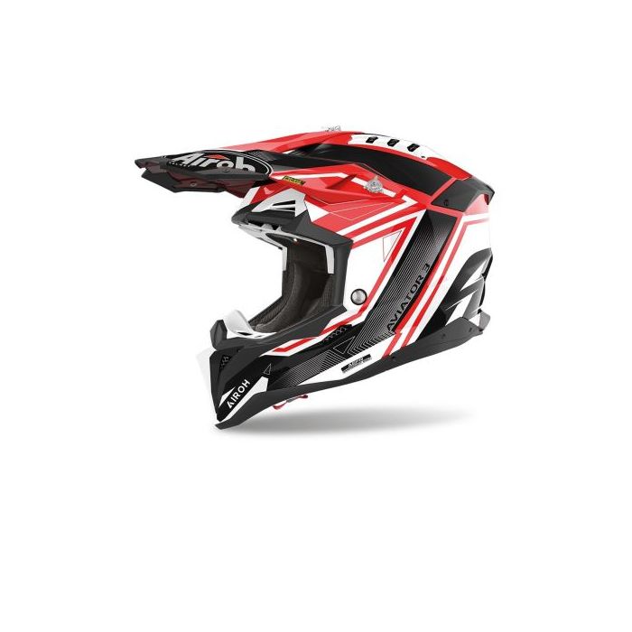 Airoh Helmet Aviator 3 League Red
