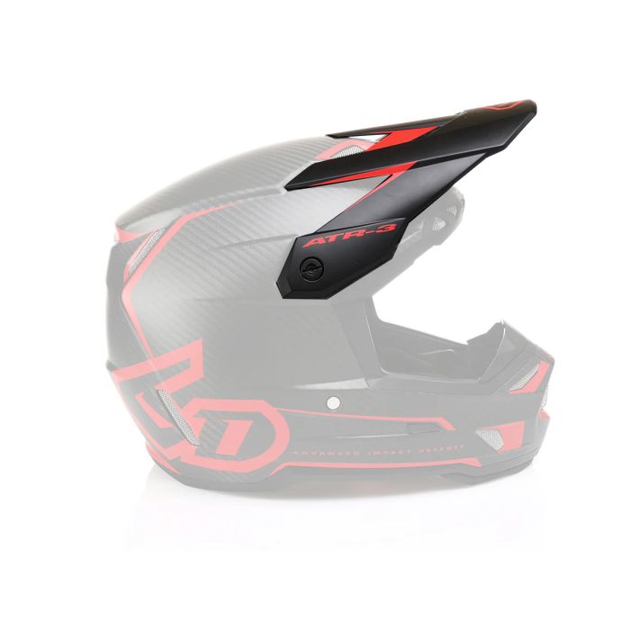 6D Helmet ATR-3 Visor Nova Matte Red