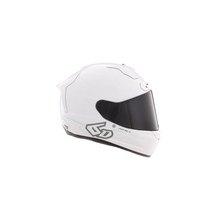 6D Helmet ATS-1R Solid White Gloss