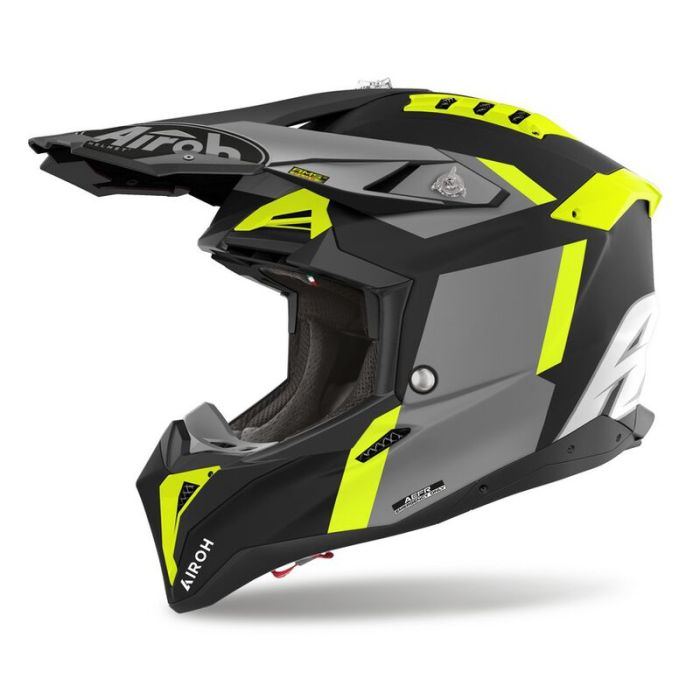 Airoh Helmet Aviator 3 Glory Yellow Matt