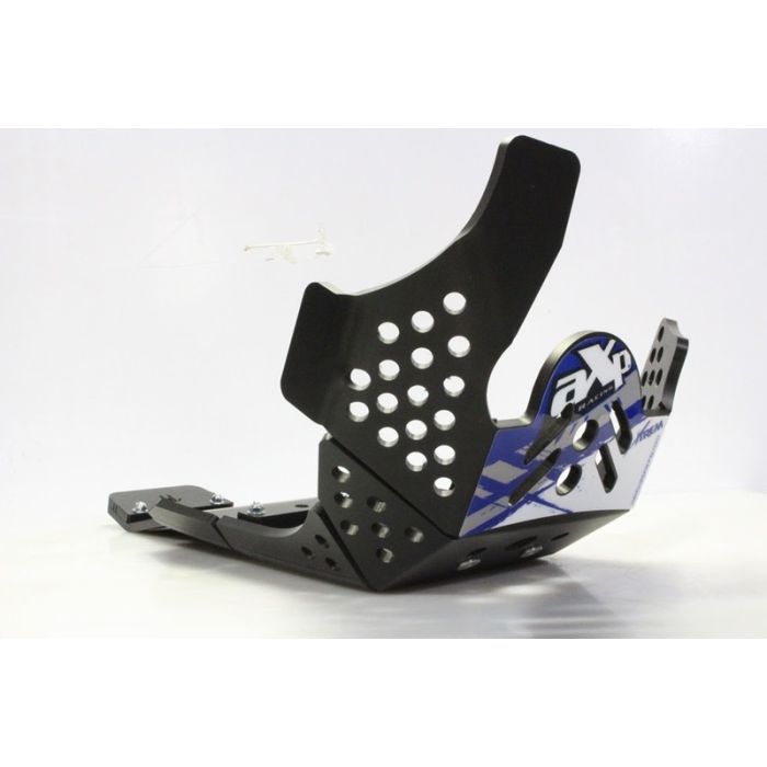 AXP Xtr HDPE Skid Plate Bk Yamaha YZ250F 19-, YZ450F 18-