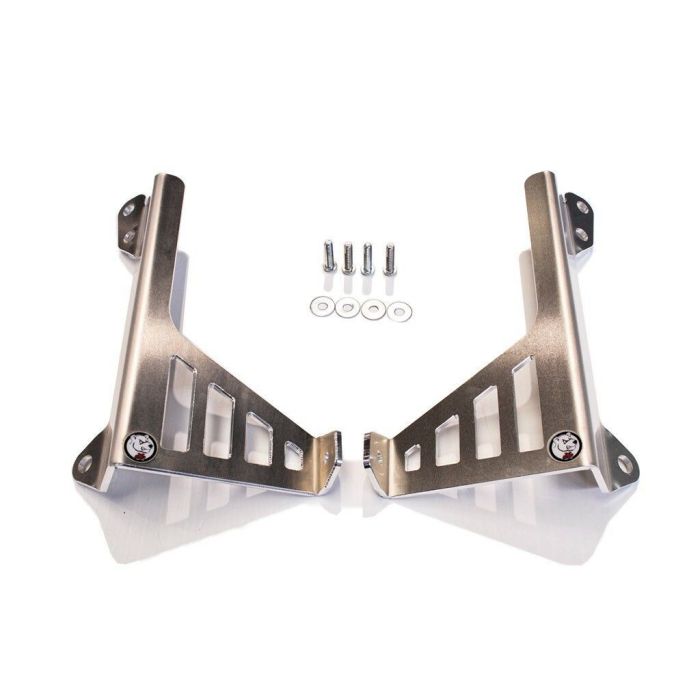 AXP Radiator Braces YZ450F 18-22 Blue