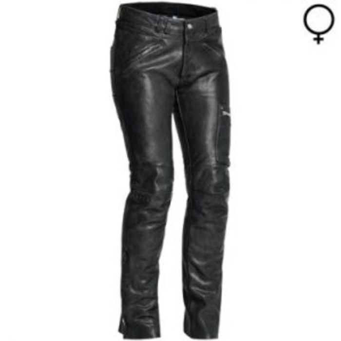 Halvarssons Leather pants Rider Lady Black