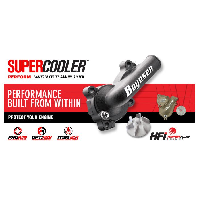 Boyesen Waterpump Kit KX250F 04-13 RMZ250 04-06 Black