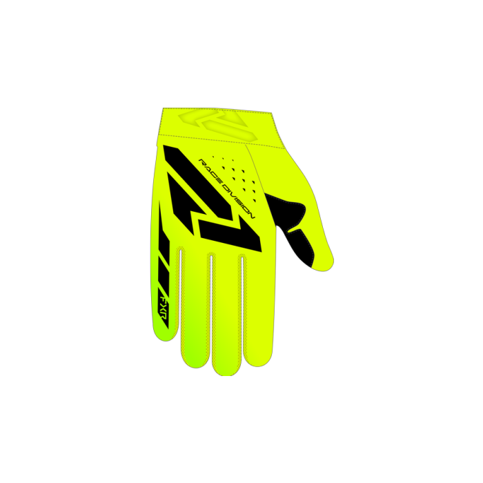 FXR Yth Reflex MX Glove 26 Hivis/Black