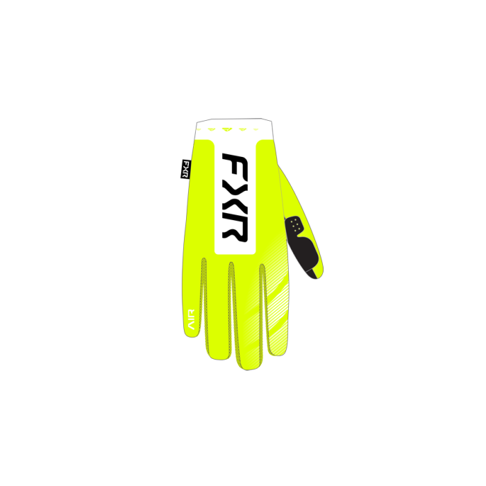 FXR Pro-Fit Air MX Glove 26 HiVis/White