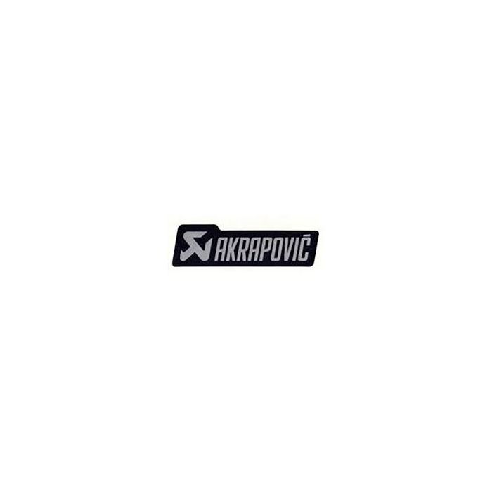 Akrapovic Sticker Mono AL 135x40mm