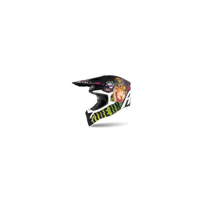 Airoh Helmet Wraap Youth Pin-Up matt