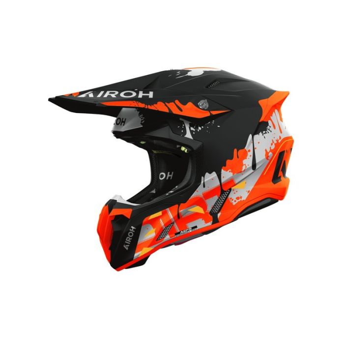 Airoh Helmet Twist 3 Dirt Black/Orange