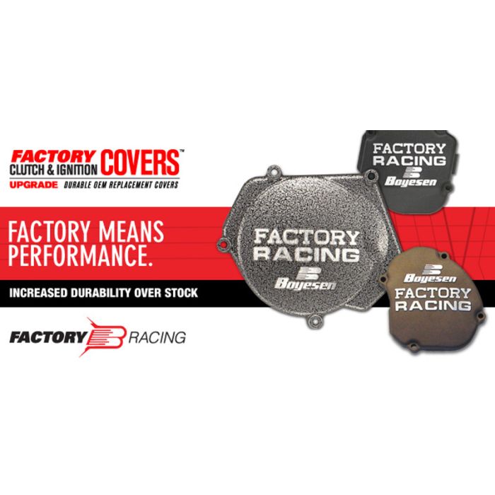 Boyesen Clutch Cover RMZ450 05-07 Black