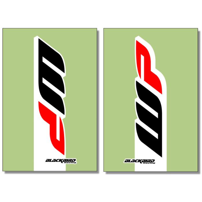 Blackbird WP 2017 Fork Stickers Clear - 2Pcs