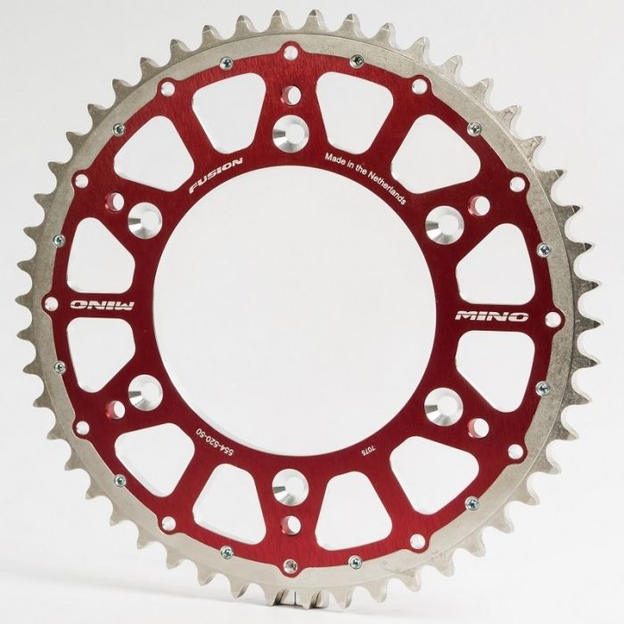 Mino Fusion Rear Spr. Alu/Steel CR/F 84-.. - Red