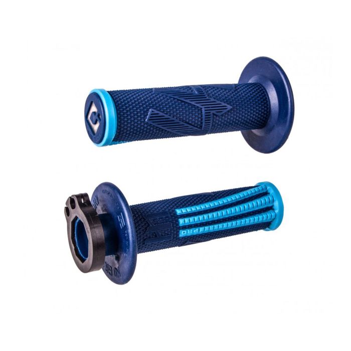 ODI EMIG PRO V2 Lock-On Grip - Navy / Lt. Blue