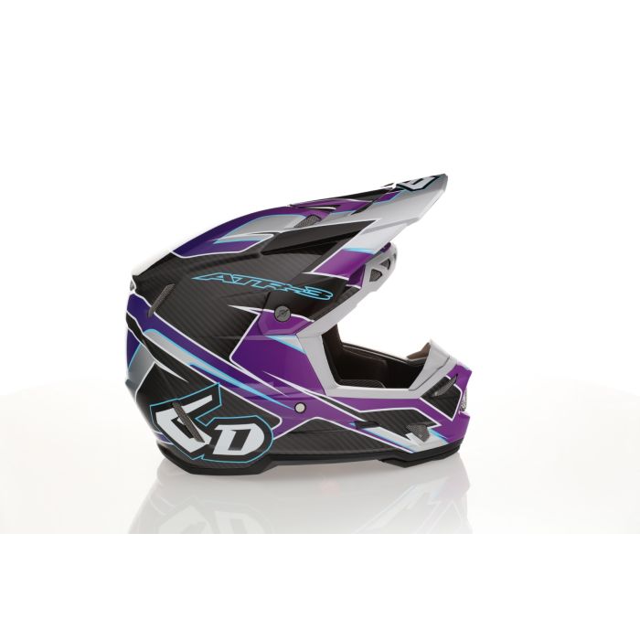 6D Helmets ATR-3 Reflex Gloss Purple FIM