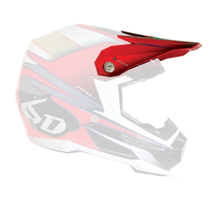 6D Visor Hornet - Red