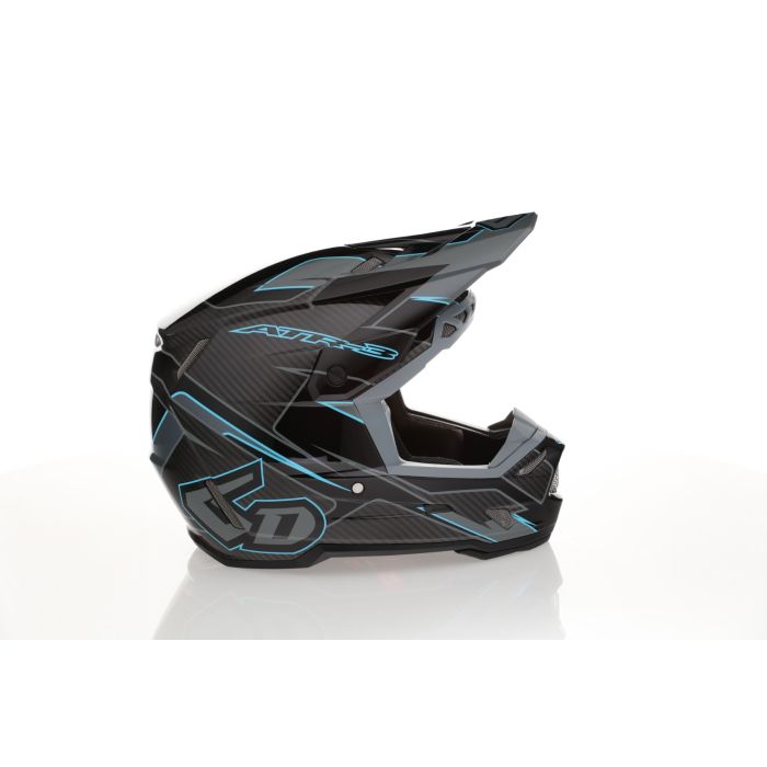 6D Helmets ATR-3 Reflex Gloss Black FIM