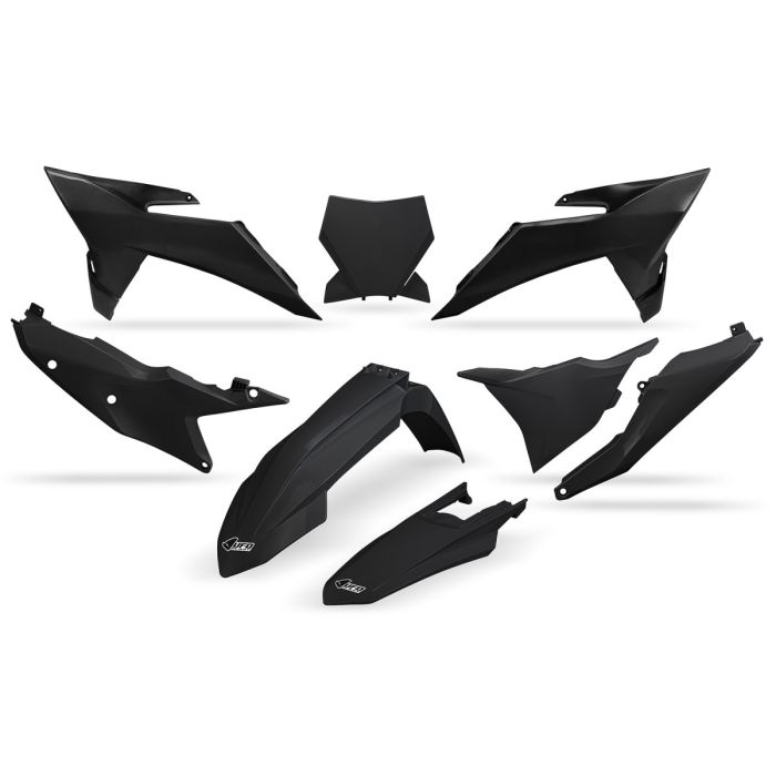 UFO Plastic kit kits for KTM SX/F 125-450 25-.. Black