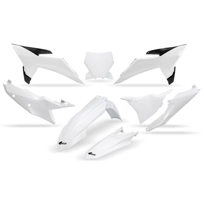 UFO Plastic kit kits for KTM SX/F 125-450 25-.. White
