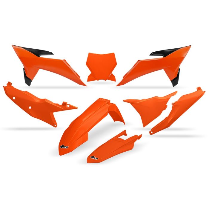 UFO Plastic kit kits for KTM SX/F 125-450 25-. Orange OEM 25