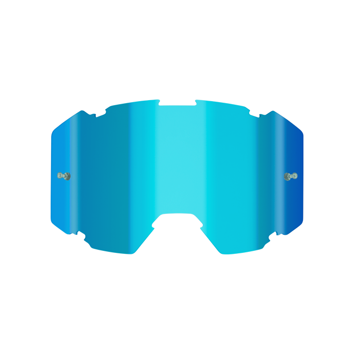 FXR Maverick MX Single Lens with Post Blue- 