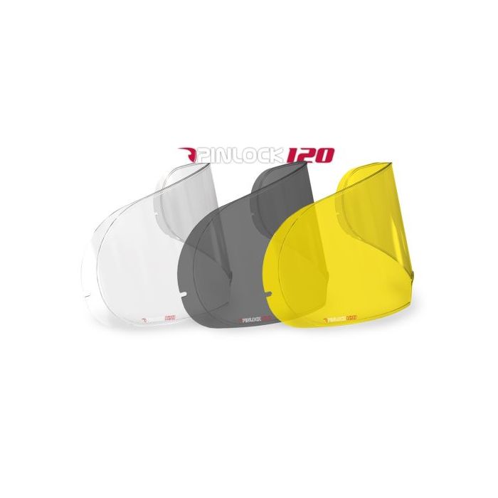 6D ATS-1 Pinlock 120 Lens Dark Smoke Anti-Fog