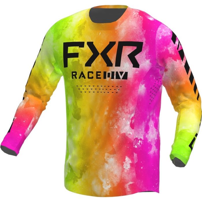 FXR Podium MX Jersey Acid Sherbert