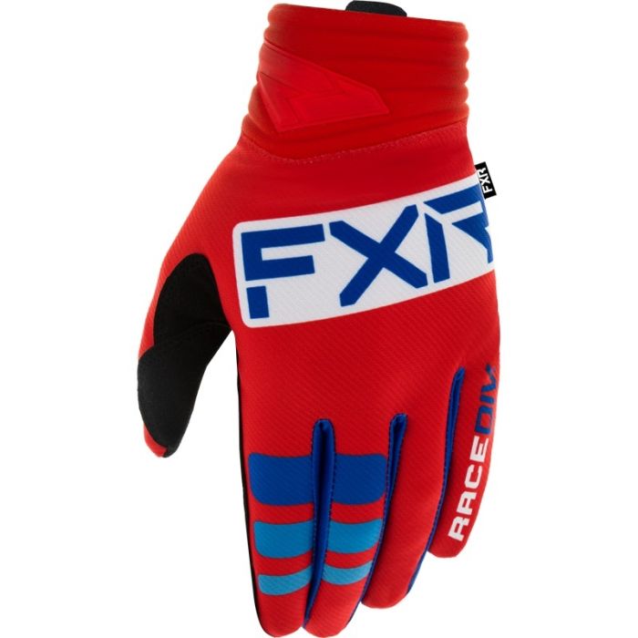 FXR Prime MX Glove Red/Blue