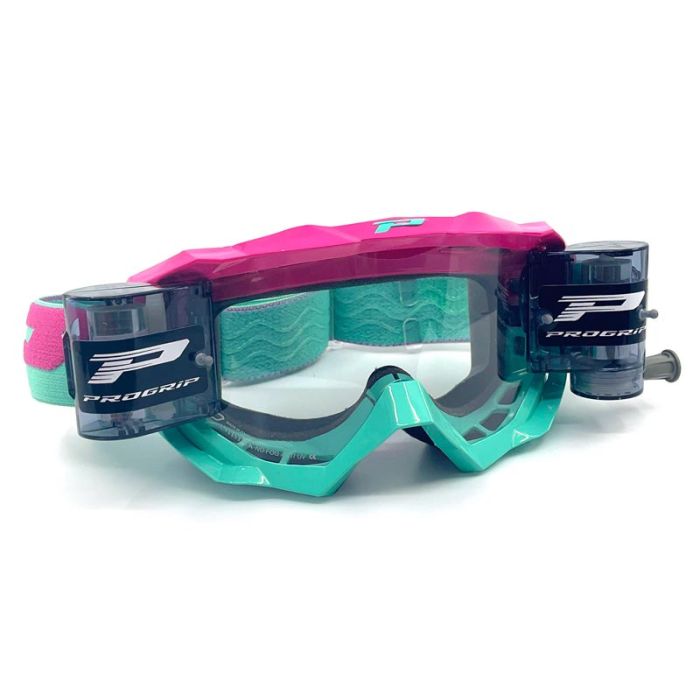 Progrip 3200 PINK/GREEN WATER ROLL OFF XL