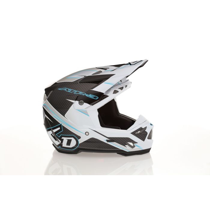 6D Helmets ATR-3 Reflex Gloss White FIM