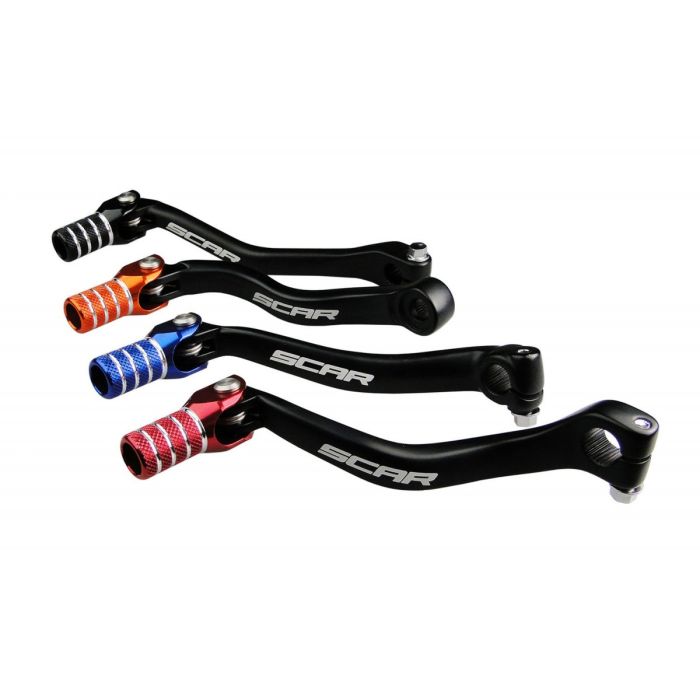 Scar Gear Shift Lever CRF150F 13-17 CRF230F 03-19 Red tip
