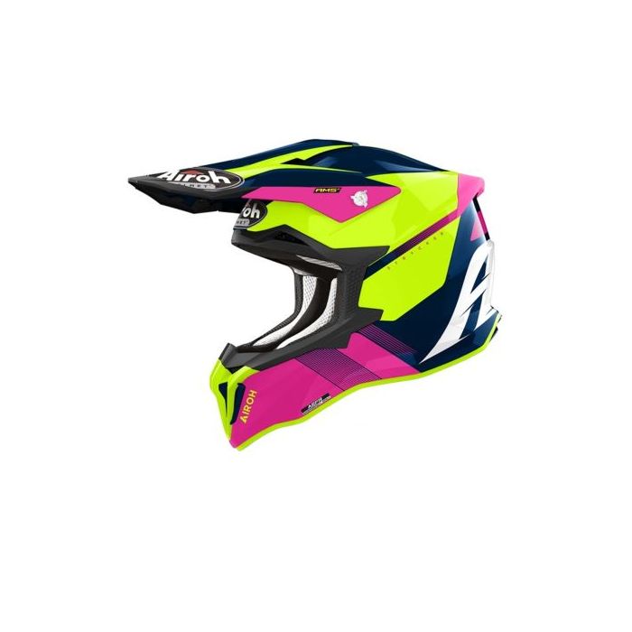 Airoh Helmet Strycker Blazer Blue/Pink