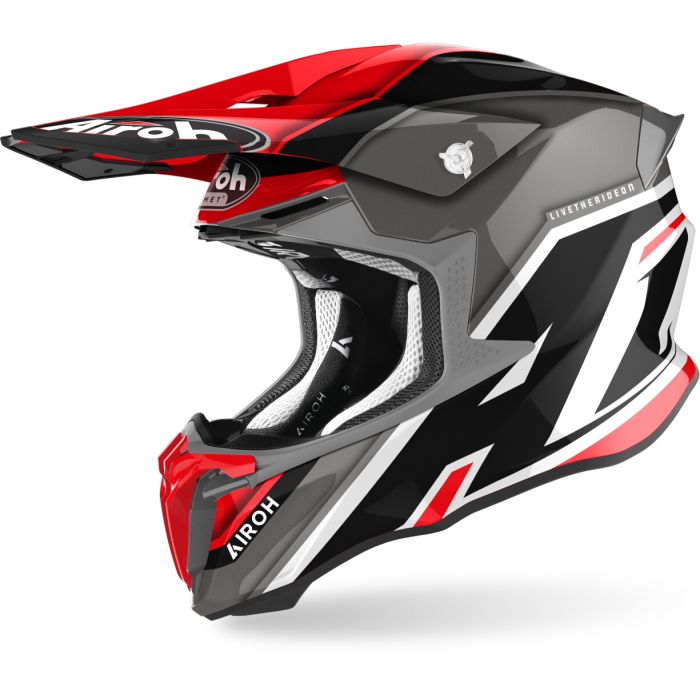 Airoh Helmet Twist 2.0 Shaken Red