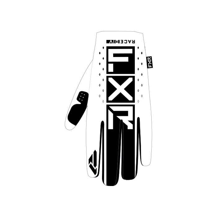 *FXR Pro-Fit Air MX Glove Black/White