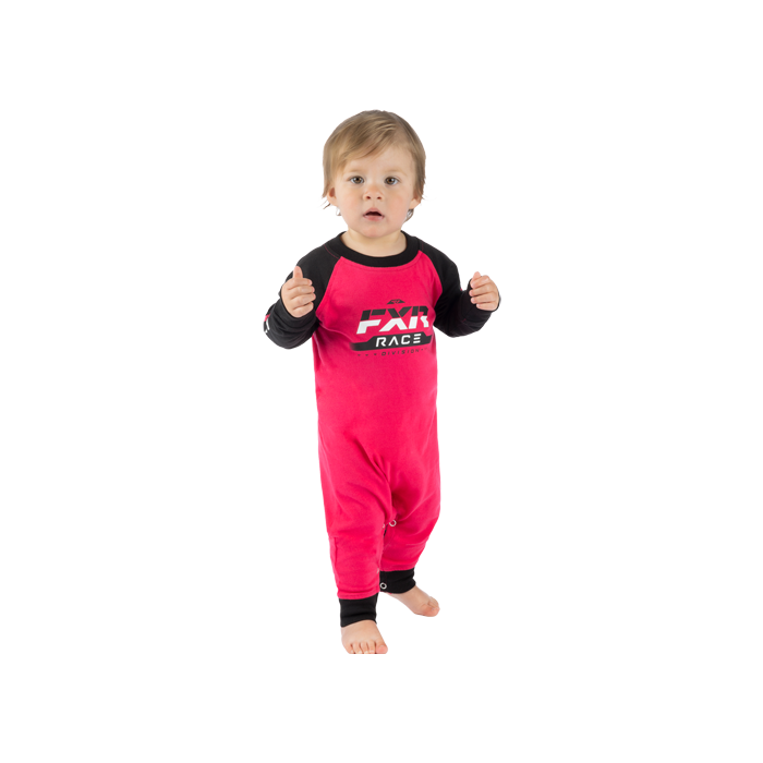 FXR Infant Race Div. Onesie 24 Razz/BK