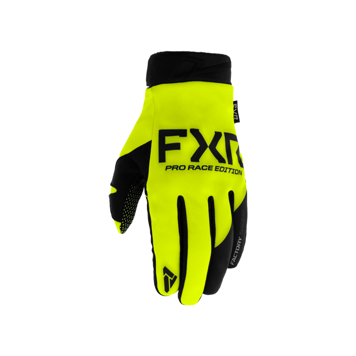 FXR Cold Cross Lite MX Glove Black/HiVis