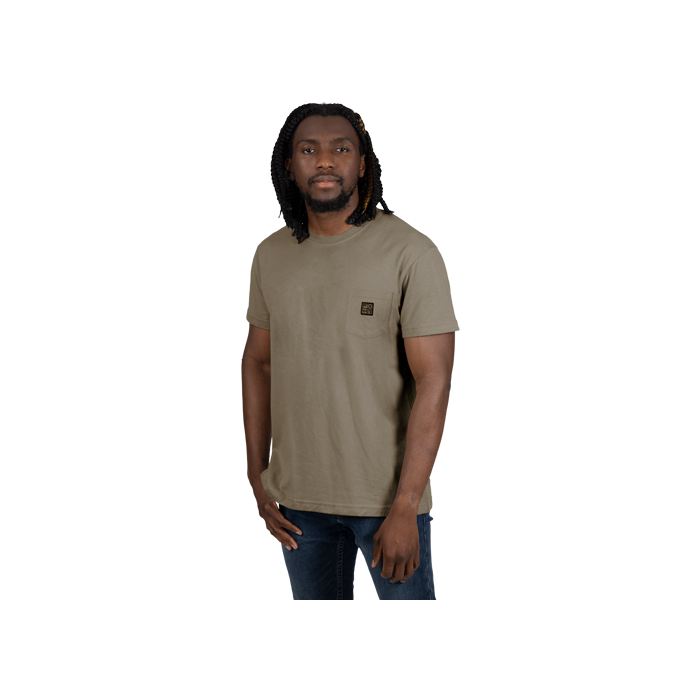 FXR Men Work Pocket Premium T-Shirt Stone
