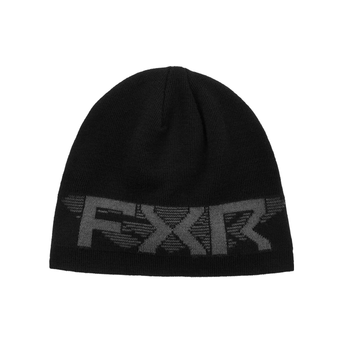 FXR Split Beanie Black/Charcoal-OS