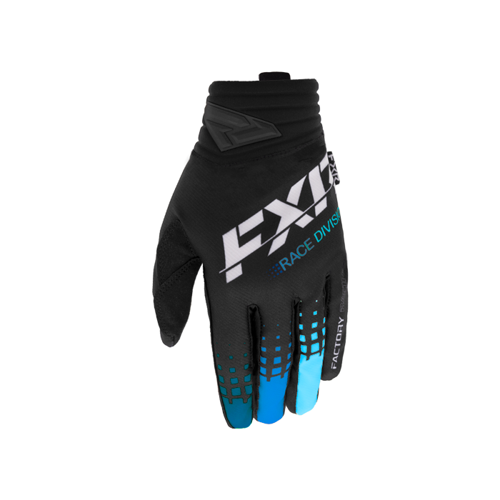 FXR Prime MX Glove Black/Blue-