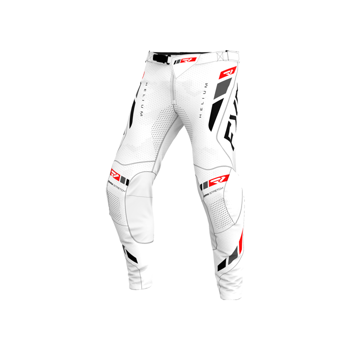 FXR HELIUM MX PANT 25 WHITEOUT
