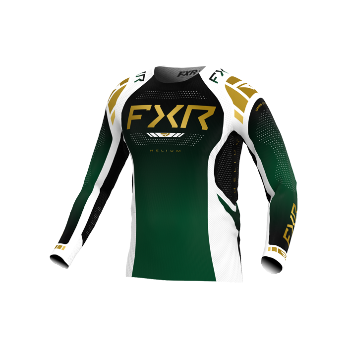 FXR HELIUM MX JERSEY 25 EMERALD